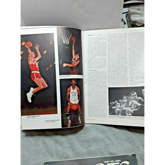 Sports Illustrated January 31 1955 Jill Kinmont Skiing College Basketball NO Lab - Picture 4 of 4
